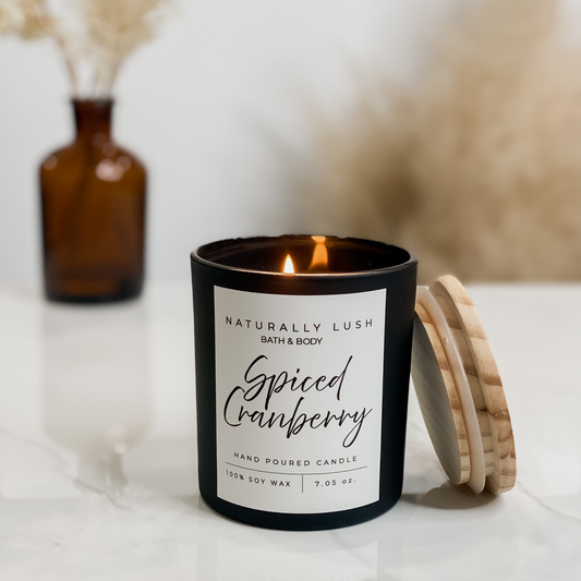 Spiced Cranberry Handmade Candle